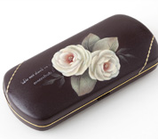 バラのめがねケース