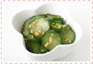 きゅうりの即席漬け